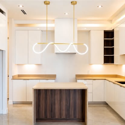 Completed G1T kitchen interior